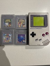 Original Game Boy Working Condition With 4 Games