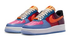 Nike Undefeated X Air Force 1 Low ‘Total Orange’ Multi Patent  - UK9