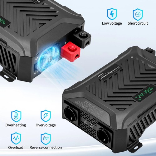 3000w 12v 24v - pure, sine