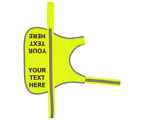 Personalised high vis - dog, coat