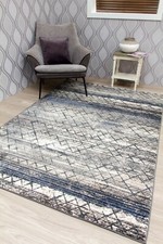 Vintage rug faded distressed - rug,