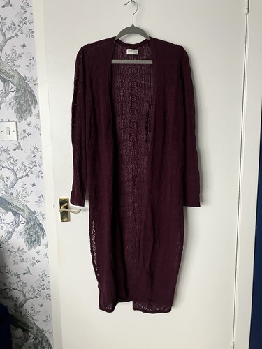 Indigo long cardigan size - indigo,