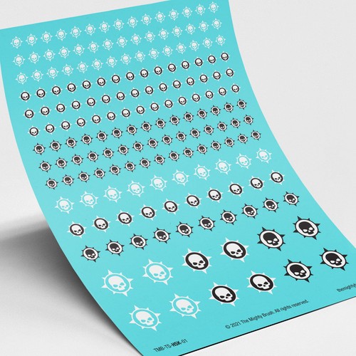 Halo skulls transfers decals - halo,