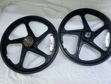 Black 5 Spoke BMX Mag Wheel
