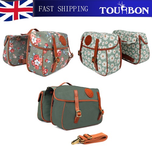 Tourbon canvas double - double, pannier