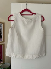 Plumo Linen Boxy Top Size XS