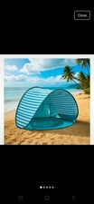 Pop Up UV Resistant Beach Tent  With Built In Paddling Pool
