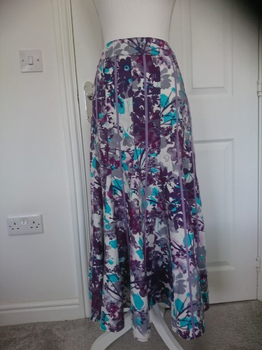 Per una floral - una, linen