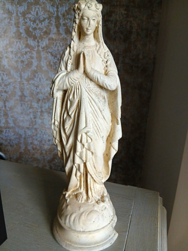 French vintage virgin mary - vintage,