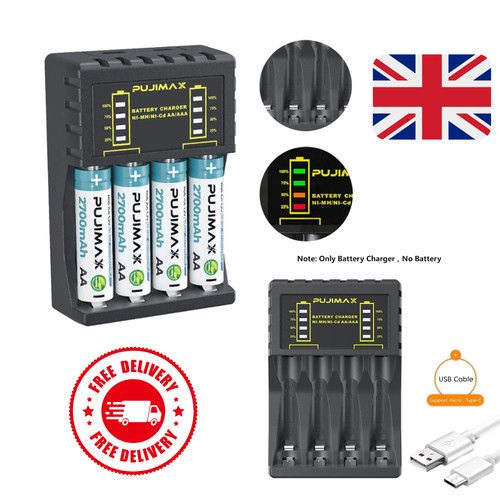 Battery charger slot for - battery,