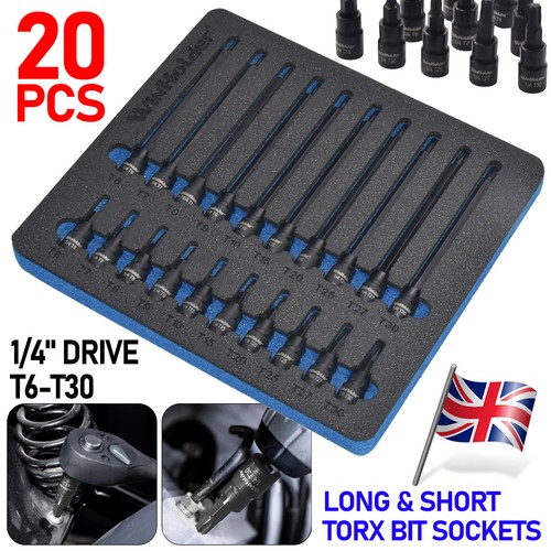 20pcs drive impact torx - drive,