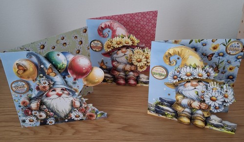 Handmade decoupage - 3, 5"x5"