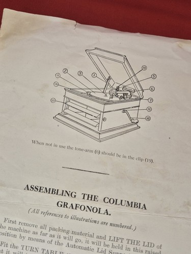 Columbia grafonola 119 - columbia, no.119