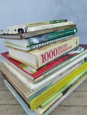 Huge 18x Vintage Cookbooks Bundle 1980s Retro Culinary Recipe Collection Chef