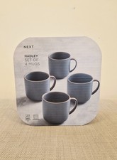 Mugs-next Set of 4 Teal Blue