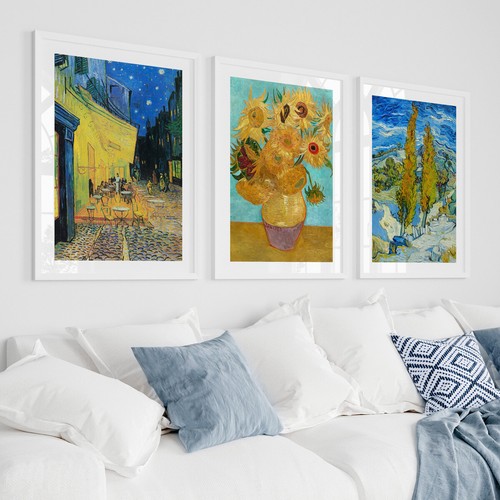 Van gogh wall art - wall, oil