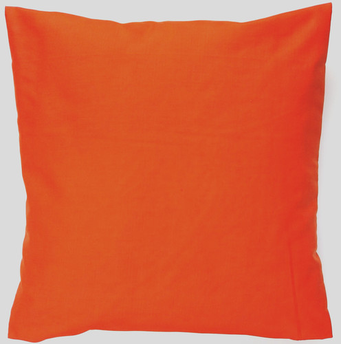 Plain polycotton cushion - polycotton,