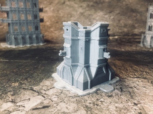 Gothic bastion 8mm scale - gothic,