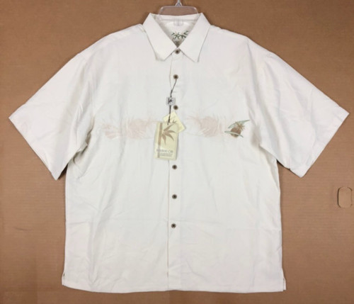 Bamboo cay shirt - cay, creme