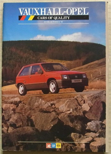 Vauxhall opel astra monza - opel,