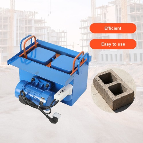 Portable cement block making - portable,