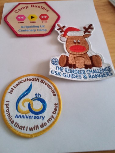 Girlguiding badges