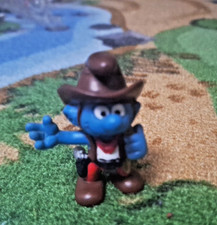 VINTAGE SMURFS SMURF FIGURES -
