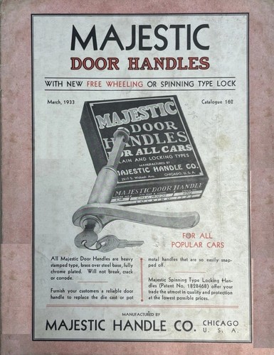 1933 majestic door handles - 1933,