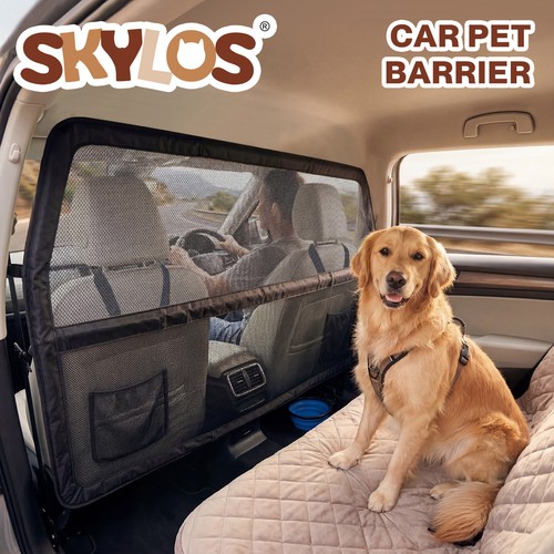 Skylos dog car barrier net - car,