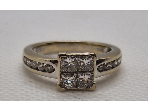 18ct diamond 1ct engagement - diamond,