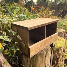 Wooden Pigeons Nesting Box Wild Birds Nest House Large