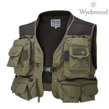 Wychwood Gorge Fly Fishing Vest  All Weather Multi Pocket Vest M L XL XXL
