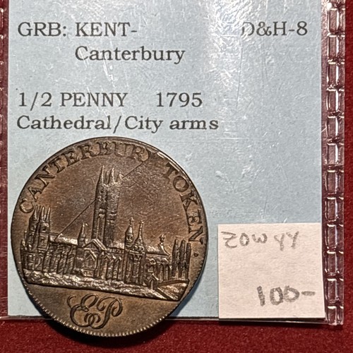 1795 conder token - token, 1/2