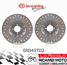 Pair Front Brake Discs Brembo Serie Oro Fixed BMW 750 K 75 S ABS 1993
