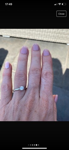 Leo diamond engagement - leo, ring
