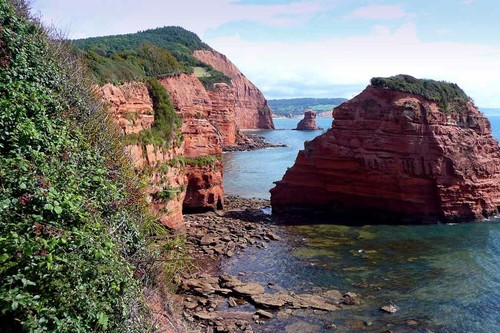 Ladram bay otterton - ladram, jurassic