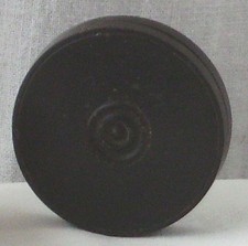 ANTIQUE TREEN SEAL BOX