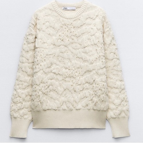 Nwt zara pearl embellished - nwt,