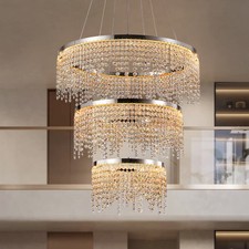 3 Tiers Large Luxury Crystal