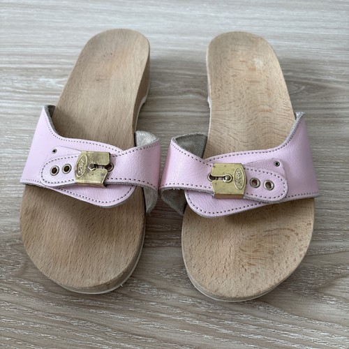 Scholl women wooden sandals - wooden,