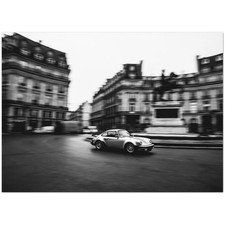 Classic sports car - sports, black