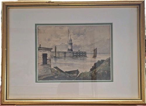 Burntisland harbour fife - burntisland,