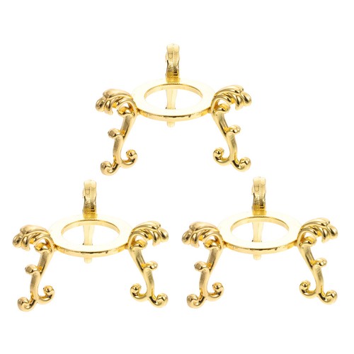 3pcs metal sphere - crystal, ball