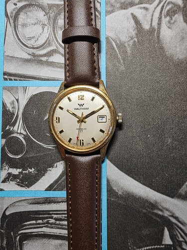 Waltham incabloc 17j swiss - waltham,