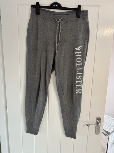 Hollister grey joggers - grey,