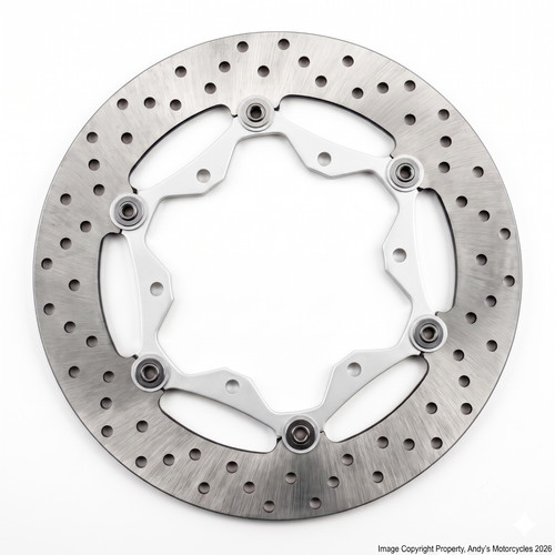 Genuine front brake disc rotor - front,