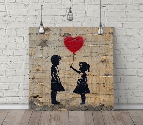 Banksy valentine graffiti - valentine,