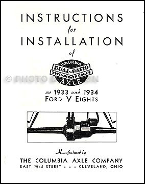 1933 1934 ford columbia axle - 1933,