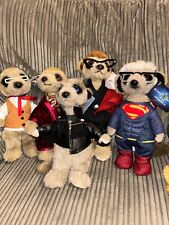 Compare The Meerkat soft toys - Mixed Bundle x 5 - inc. Agent / Superman