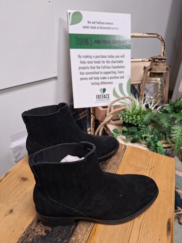 Fat face boots - face, black